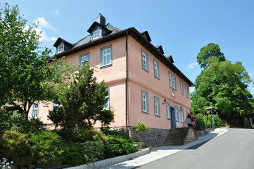 Altes Zechenhaus in Ilmenau / Thüringen