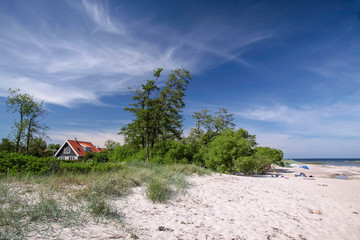 Sandstrand auf Bornholm