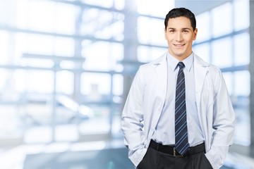 Fototapeta premium Pharmacist, dentist, scientist.