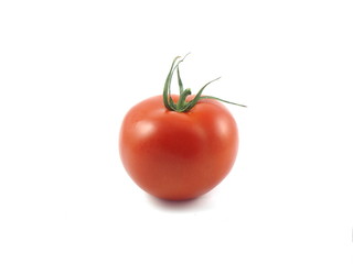 Tomate - weisser Hintergrund 