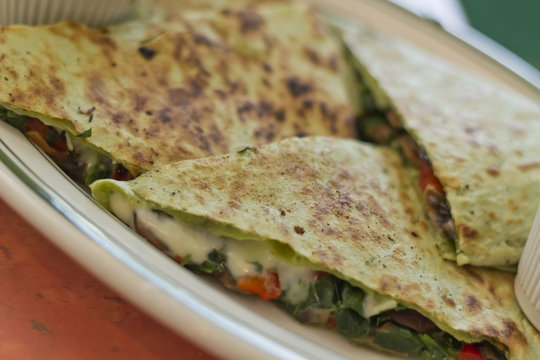 Spinach Quesadilla