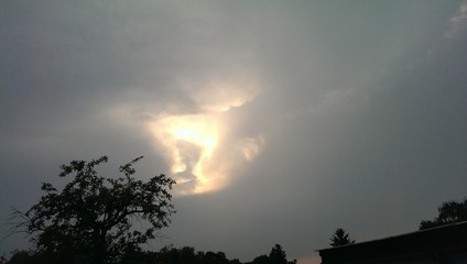 Obraz premium Gewitter