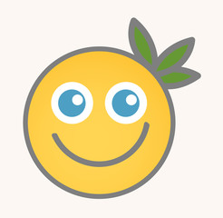 Blissful - Cartoon Smiley Vector Face