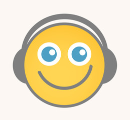 Entertainment - Cartoon Smiley Vector Face