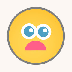 Terrify - Cartoon Smiley Vector Face