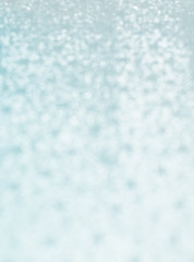 Blue abstract bokeh background