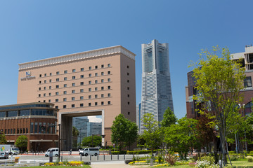 Fototapeta premium 横浜みなとみらい地区