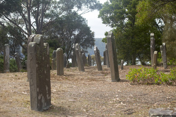 Naklejka premium Isle of Deads Port Arthur Tasmania