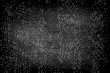 Black chalkboard background.Vector texture.