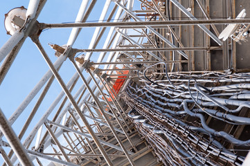Looking up at the Telecommunications Tower