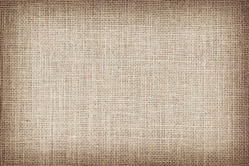 Natural sackcloth textured for background