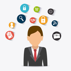 Social network design.