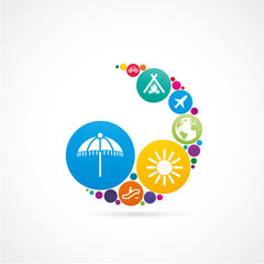 illustration vacances