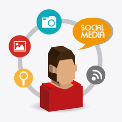 Social network design.