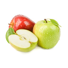 beautiful fresh apples