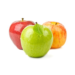 beautiful fresh apples