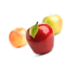 beautiful fresh apples