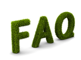 Frequently Asked Question covered grass