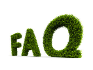 Frequently Asked Question covered grass