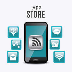 App store digital design.