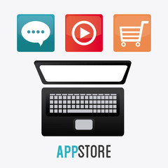 App store digital design.