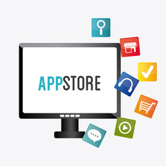 App store digital design.