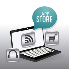 App store digital design.