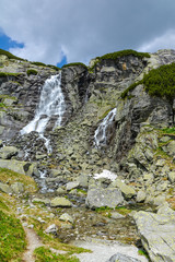 Skok waterfall, High Tatras in Slovakia © huspi