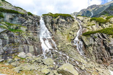 Skok waterfall, High Tatras in Slovakia © huspi