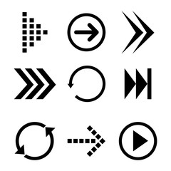 Arrow design.