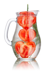 Tomato dill detox water