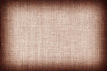 Natural sackcloth textured for background