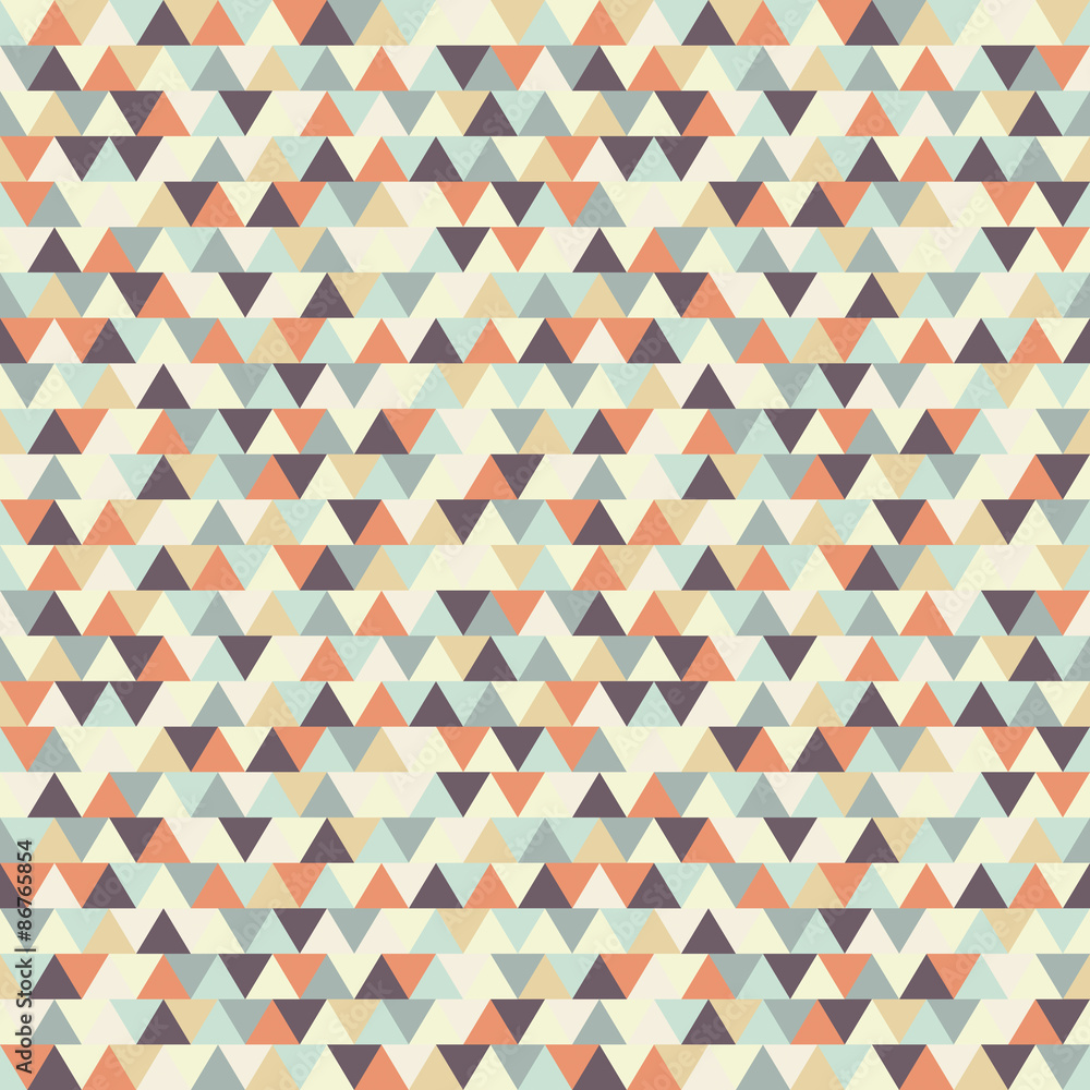 Poster seamless geometric pattern