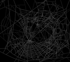 background from grey on black dense web