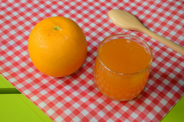 Fresh orange juice