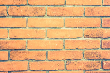 red brick wall
