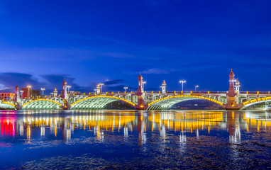 XingShen Bridge in Dali city ,Yunnan province China.
