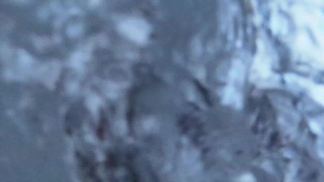 POV water filling tub underwater