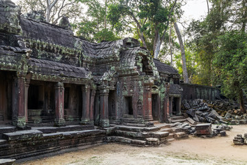 Angkor Wat, Khmer temple complex, Asia. Siem Reap, Cambodia.