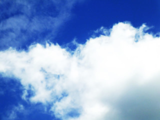 clouds with blue sky background