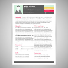 Resume template