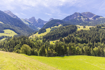 Fototapeta na wymiar View on the Alps, Switzerland