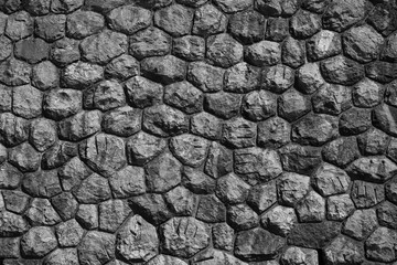 wall of stones as a texture