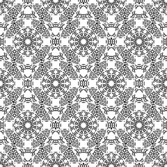 Black and white triangle pattern, background, texture