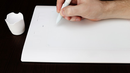White Pen graphics tablet