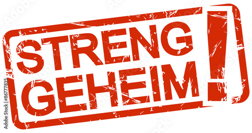 Streng Geheim Streng Geheim