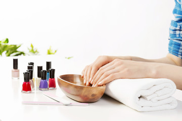 In spa salon