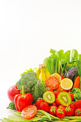 Obraz na płótnie Canvas 新鮮な果物と野菜