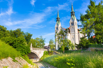 Trnovo Church in Ljubljana, Slovenia