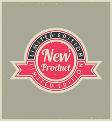 new productl retro badge